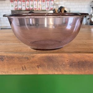 Pyrex Cranberry Bowl